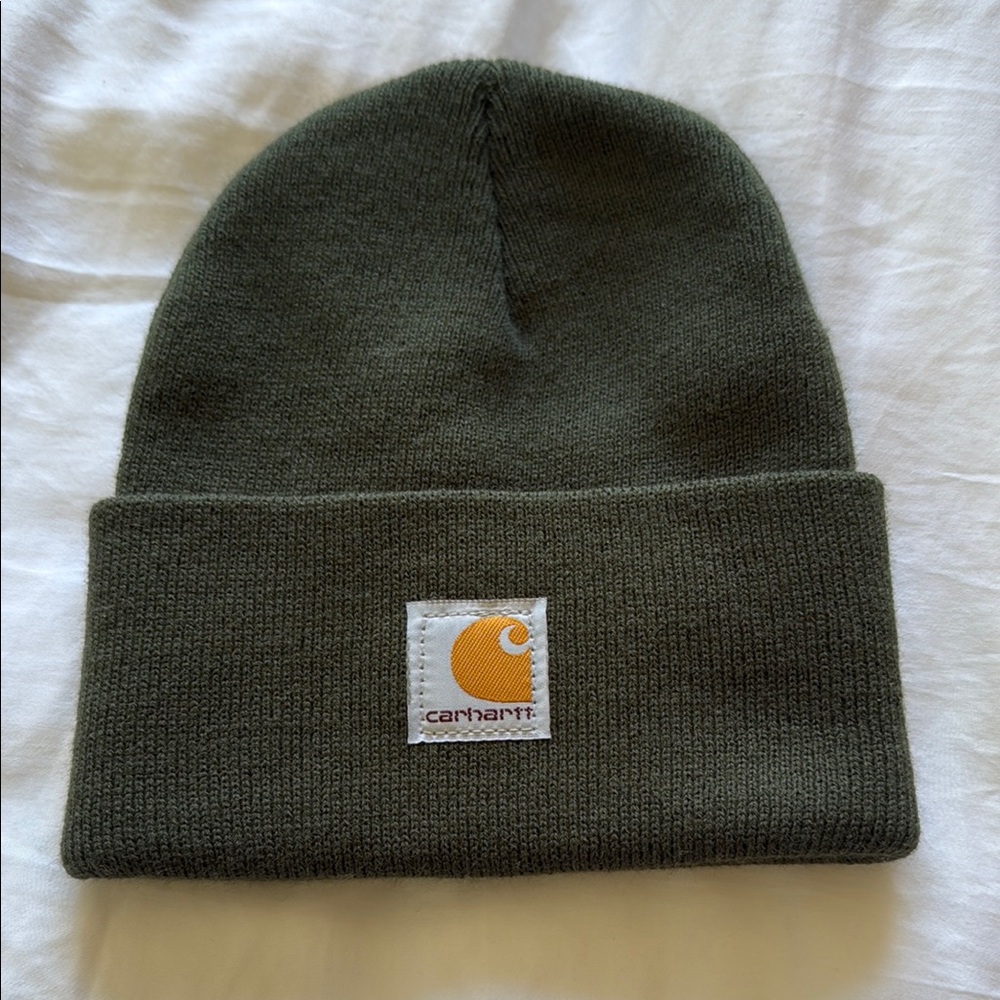 Carhartt Olive Green Beanie-SOLD